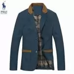 veste polo hommes nouveau pas cher style tirette mode bleu axs